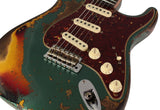 Fender Custom Shop Limited Roasted 1961 Strat, Super Heavy Relic, Aged Sherwood Metallic over 3TS