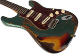 Fender Custom Shop Limited Roasted 1961 Strat, Super Heavy Relic, Aged Sherwood Metallic over 3TS