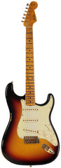 Fender Custom Shop Vintage Custom 1962 Stratocaster NOS Guitar, Maple Fingerboard, 3-Color Sunburst