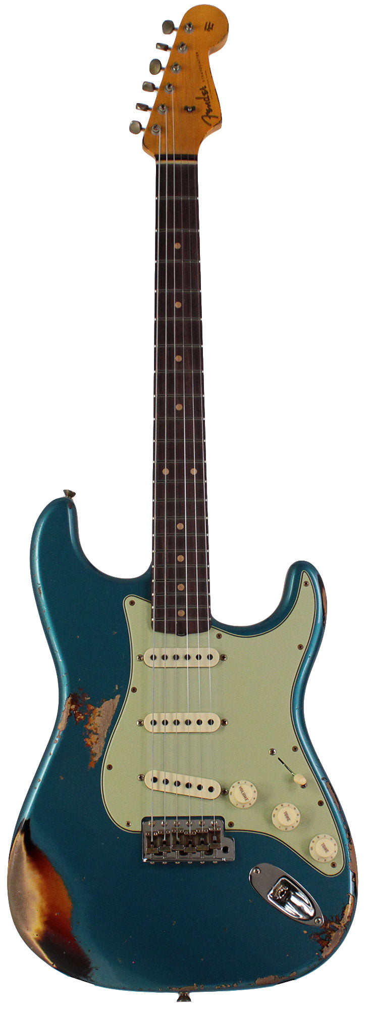 Fender Custom Shop '61 Strat, Heavy Relic, Aged Ocean Turquoise