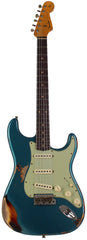 Fender Custom Shop '61 Strat, Heavy Relic, Aged Ocean Turquoise over 3-Color Burst