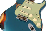 Fender Custom Shop '61 Strat, Heavy Relic, Aged Ocean Turquoise over 3-Color Burst