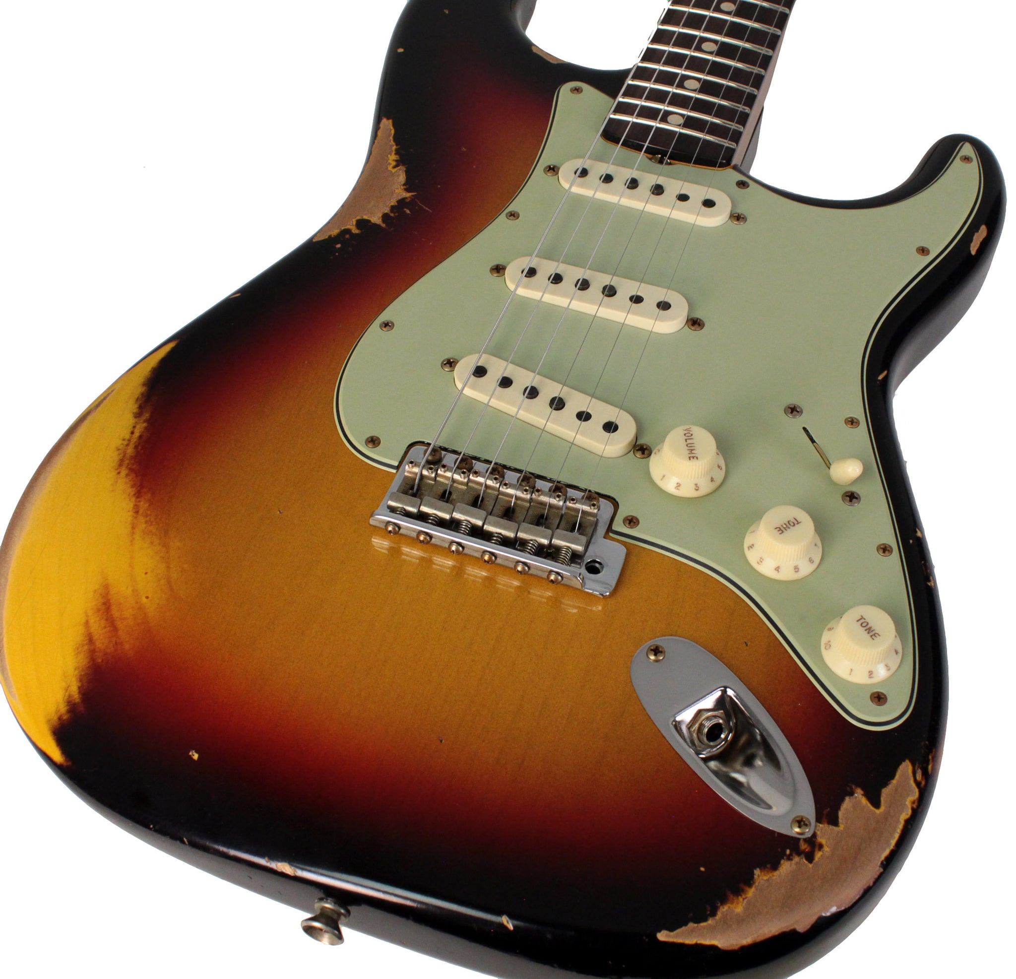 Fender CS NAMM Limited 1967 Stratocaster Relic Black Over