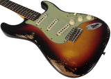 Fender Custom Shop NAMM Limited 1962 Stratocaster, Heavy Relic, Aged 3-Tone Sunburst