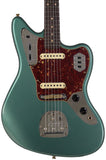 Fender Custom Shop 1963 Jaguar, Journeyman Relic, Super Faded Sherwood Green Metallic - Humbucker Music