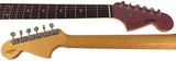 Fender Custom Shop 1963 Jaguar DLX Closet Classic Guitar, Aged Burgundy Mist Metallic