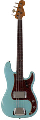 Fender Custom Shop 1963 Precision Bass, Journeyman Relic, Aged Daphne Blue