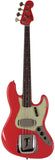 Fender Custom Shop 1963 Jazz Bass, Journeyman Relic, Aged Fiesta Red