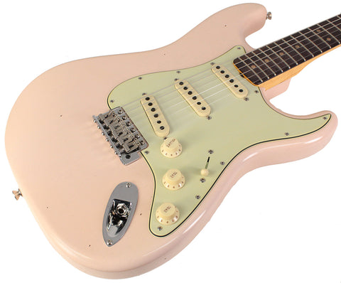 Fender Custom Shop Limited 1964 Stratocaster, Journeyman Relic, Super Faded Aged Shell Pink