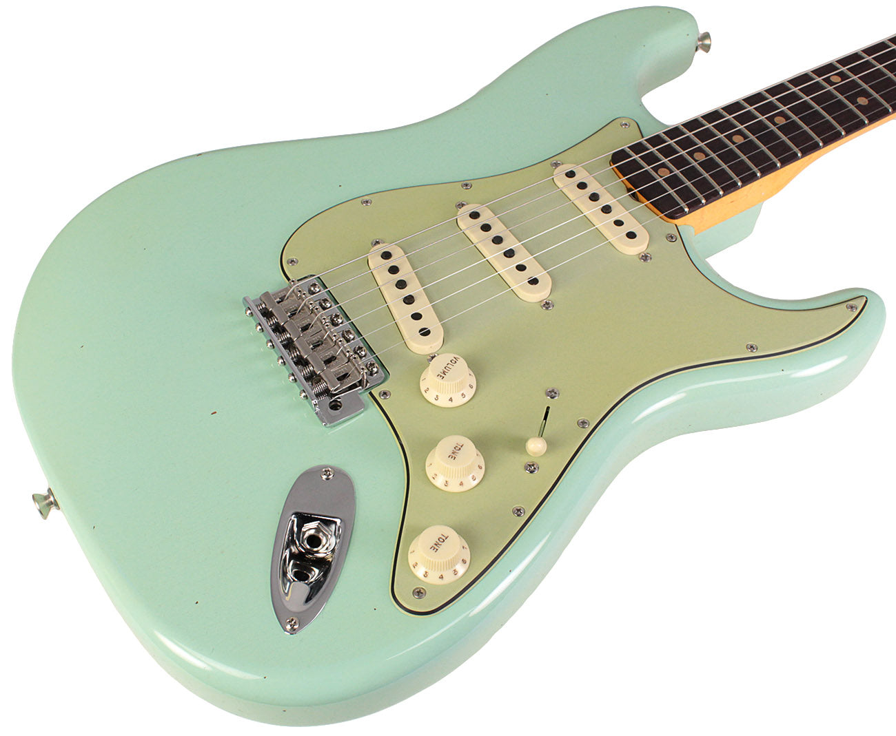 Fender Custom Shop Limited 1964 Stratocaster, Journeyman Relic, Faded |  Humbucker Music