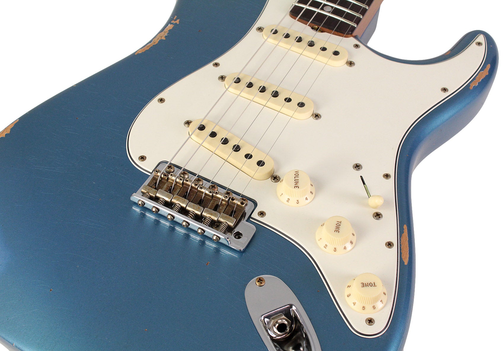 Fender Custom Shop 1964 Stratocaster, Relic, Aged Lake Placid Blue