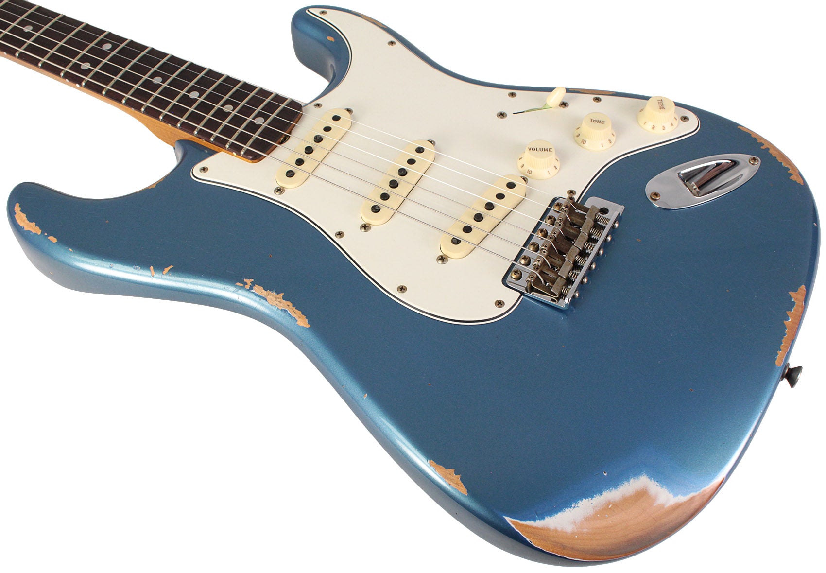 Fender Custom Shop 1964 Stratocaster, Relic, Aged Lake Placid Blue