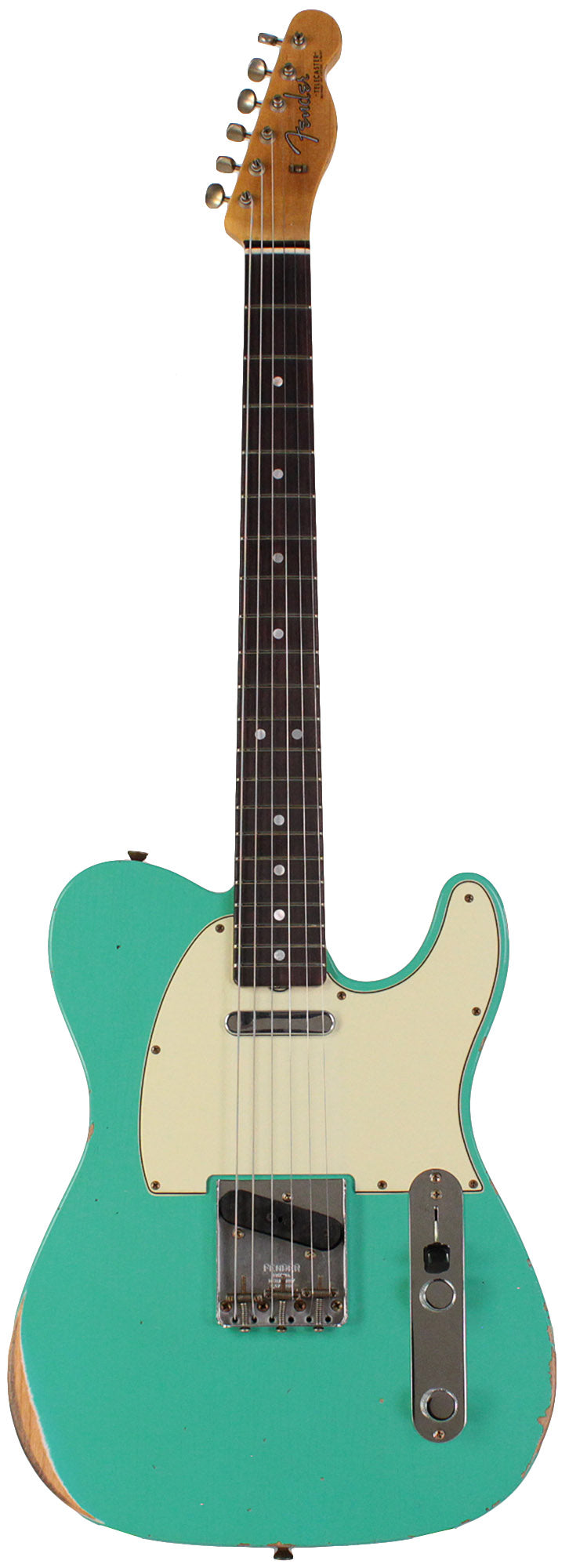 Fender Custom Shop 1964 Telecaster Relic Guitar, Aged Sea Foam