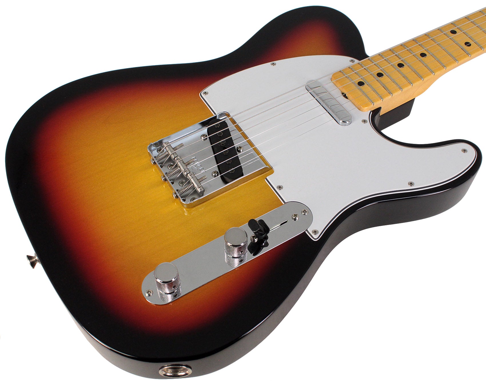 Fender Custom Shop 1966 Telecaster Relic Guitar, 3-Color Sunburst