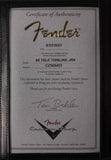 Fender Custom Shop Limited 1968 Telecaster Thinline Guitar, Journeyman Relic, Aged Natural