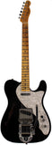 Fender Custom Shop Limited 1968 Tele Thinline, Journeyman Relic, Aged Black