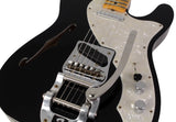 Fender Custom Shop Limited 1968 Tele Thinline, Journeyman Relic, Aged Black