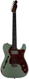 Fender Custom Shop Limited Edition '72 Telecaster Custom Thinline Relic, Sage Green Metallic
