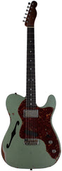 Fender Custom Shop Limited Edition '72 Telecaster Custom Thinline Relic, Sage Green Metallic