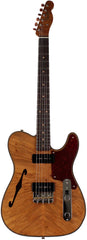 Fender Custom Shop Artisan Dual P90 Maple Burl Telecaster, Aged Natural