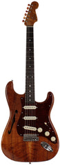 Fender Custom Shop Artisan Stratocaster, Thinline Roasted Ash Body, 4A Figured Koa Top