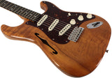 Fender Custom Shop Artisan Stratocaster, Thinline Roasted Ash Body, 4A Figured Koa Top