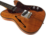 Fender Custom Shop Artisan Thinline Telecaster, Fiji Mahogany, AAAA Koa