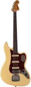Fender Custom Shop Bass VI Guitar, Journeyman Relic, Aged Vintage White