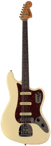 Fender Custom Shop Bass VI Guitar, Journeyman Relic, Vintage White