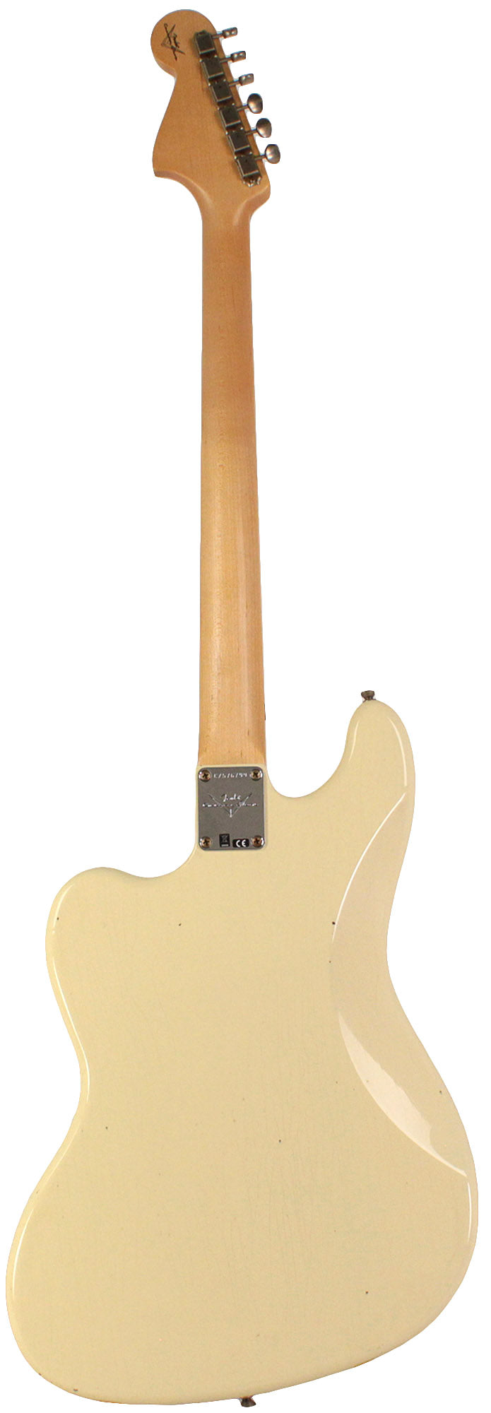 Fender Custom Shop Bass VI Journeyman Relic Vintage White