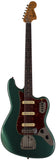 Fender Custom Shop Bass VI Guitar, Journeyman Relic, Aged Sherwood Green Metallic