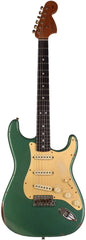 Fender Custom Shop Limited Roasted Big Head Stratocaster, Relic, Faded Aged Sherwood Green Metallic