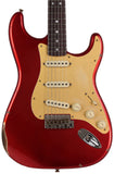 Fender Custom Shop Limited Roasted Big Head Stratocaster, Relic, Aged Candy Apple Red