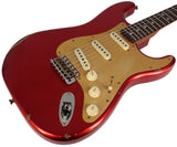 Fender Custom Shop Limited Roasted Big Head Stratocaster, Relic, Aged Candy Apple Red