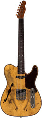 Fender Custom Shop Artisan Buckeye Burl Double Esquire Guitar, Aged Natural