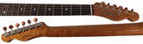 Fender Custom Shop Artisan Buckeye Burl Double Esquire Guitar, Aged Natural