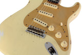 Fender Custom Shop Limited Roasted Big Head Stratocaster, Relic, Aged Vintage White