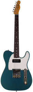 Fender Custom Shop Limited Double Custom Esquire DLX Closet Classic, Aged Ocean Turquoise