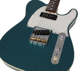 Fender Custom Shop Limited Double Custom Esquire DLX Closet Classic, Aged Ocean Turquoise