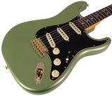 Fender Custom Shop Limited 1965 Dual-Mag Stratocaster Journeyman, Aged Sage Green Metallic