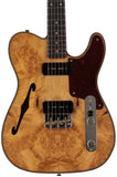 Fender Custom Shop Artisan Dual P90 Maple Burl Telecaster, Aged Natural