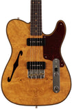 Fender Custom Shop Artisan Dual P90 Maple Burl Telecaster, Aged Natural