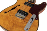 Fender Custom Shop Artisan Dual P90 Maple Burl Telecaster, Aged Natural