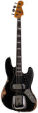 Fender Custom Shop Limited Custom Jazz Bass, Heavy Relic, Aged Black