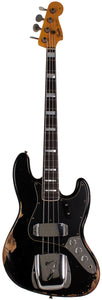 Fender Custom Shop Limited Custom Jazz Bass, Heavy Relic, Aged Black