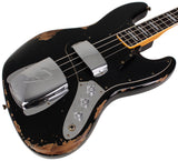 Fender Custom Shop Limited Custom Jazz Bass, Heavy Relic, Aged Black