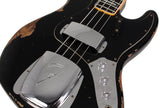 Fender Custom Shop Limited Custom Jazz Bass, Heavy Relic, Aged Black