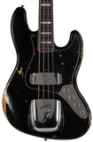 Fender Custom Shop Limited Custom Jazz Bass, Heavy Relic, Aged Black