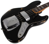 Fender Custom Shop Limited Custom Jazz Bass, Heavy Relic, Aged Black