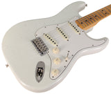 Fender Custom Shop Jimi Hendrix Voodoo Child Strat Guitar, Journeyman Relic, Olympic White - Humbucker Music